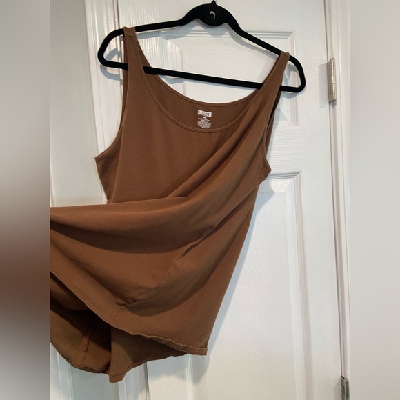 Duluth Size XXL Brown Cotton Stretch Pullover Scoop Neck Tank Top - Picture 6 of 8